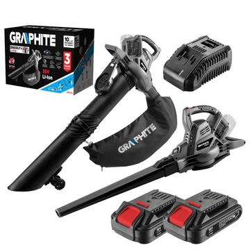 DMUCHAWA AKUMULATOROWA 2Ah 36V ODKURZACZ GRAPHITE