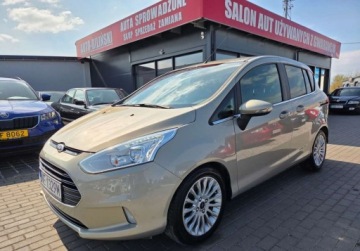 Ford B-MAX 1.0 EcoBoost 100KM 2013 Ford B-MAX 1.0Benz 100KM 6biegow Grzana przednia szybafotele Parkton.Fakt., zdjęcie 2