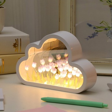 НОЧНИК НАСТОЛЬНЫЕ ЛАМПЫ НОЧНИК ТЮЛЬПАН ЦВЕТОК НОЧНИК