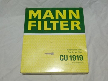 Фильтр салона Mann-Filter CU 1919