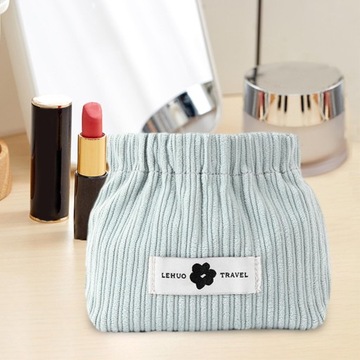 Дорожная сумка-органайзер для карточек из вельветовой эластичной ленты для волос