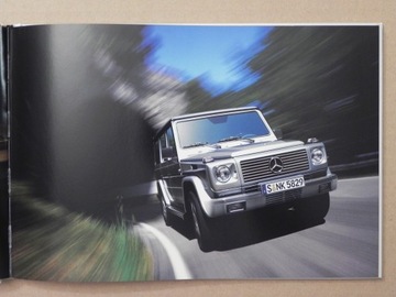 Prospekt - MERCEDES G-KLASSE W463 - 2002 r