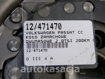 ДВУМАССОВОЕ КОЛЕСО VW CC 06J105266AE 2.0TSI DSG