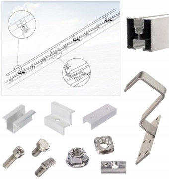 Заглушка для профиля ПВ 40х40, черная, 2 шт.