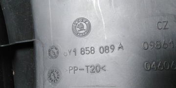 FABIA I 02R РАМКА РАДИО, ЦЕНТРАЛЬНАЯ КОНСОЛЬ ЕВРОПА