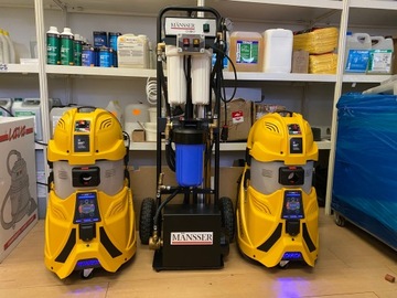 Набор для мытья окон и стеклянных поверхностей.