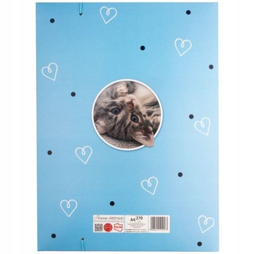 2 ФАЙЛА А4 С ЛАСТИКОМ ДЛЯ ДЕВОЧКИ С ЛЮБИМЫМИ ПИТОМЦАМИ