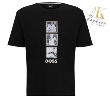 T-shirt Unisex Hugo Boss Bruce Lee Czarny r. XXL