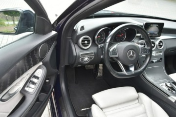 Mercedes Klasa C W205 2017 Mercedes C 220 XI.2017r. AMG line Skóra NAV, zdjęcie 14