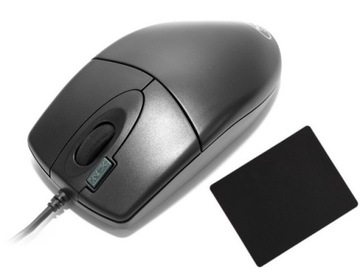 Kultowa mysz optyczna A4Tech 2 x Click + Podkładka