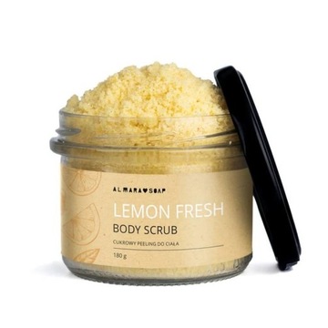 Мыло Almara LEMON FRESH Натуральный пилинг 180г