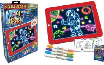 MAGICZNY TABLET ZNIKOPIS TABLICA MAGIC PAD LED