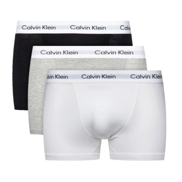 CALVIN KLEIN BOKSERKI MĘSKIE 3-PACK TRUNK XL