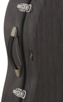 Футляр для виолончели 4/4 M-корпус с эффектом стали, черный