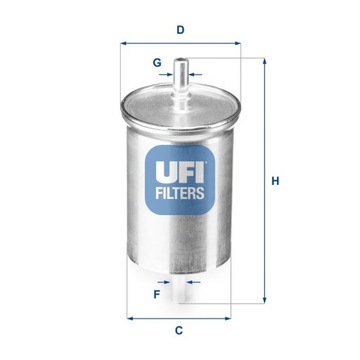 FILTR PALIVA 31.923.00 UFI SMART FOURTWO II