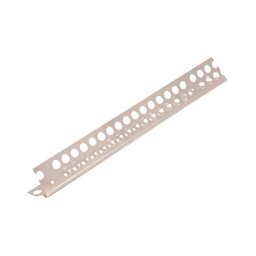 Narożnik aluminiowy perforowany 3m 0.30 mm 23x23