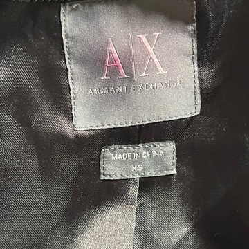 AX ARMANI EXCHANGE Marynarka Żakiet Wełna XS