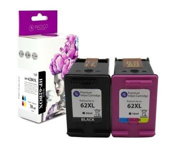 Komplet Tuszy do HP 62 XL C2P05AE ENVY 5540 5640