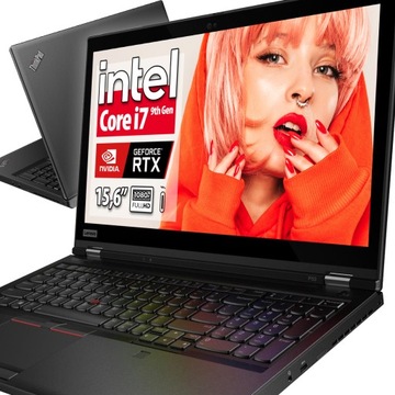 STACJA ROBOCZA LENOVO P53 DO GRAFIKI i7 32GB 1TB