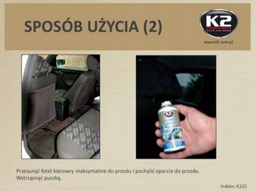 K2 KLIMA FRESH ODGRZYBIACZ DO KLIMATYZACJI KLIMY ODŚWIEŻACZ
