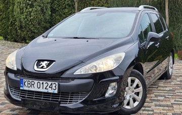 Peugeot 308 I SW 1.6 VTi 120KM 2009 Peugeot 308 Benzyna z Gazem, Zarejestrowany,Ub...