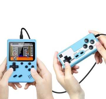 ПОРТАТИВНАЯ МИНИ-РЕТРО-КОНСОЛЬ 400 GAMEBOY GAMES ДОПОЛНИТЕЛЬНАЯ ИГРА ДЛЯ 2 ЧЕЛОВЕК
