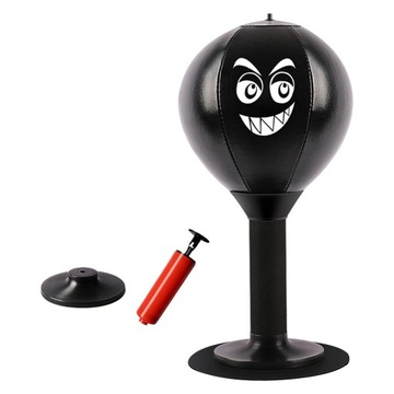 Настольная боксерская груша, настольный боксерский боксерский мяч, черный цвет