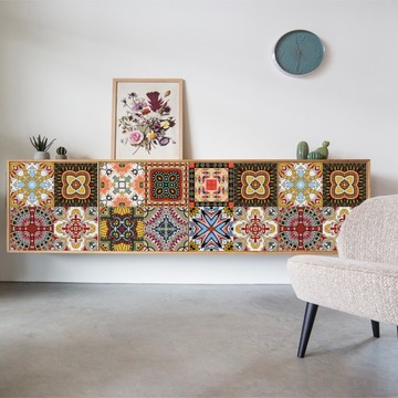 САМОКЛЕЯЩАЯСЯ НАКЛЕЙКА НА ПЛИТКУ ДЛЯ ОТДЕЛКИ ОБОЕЙ