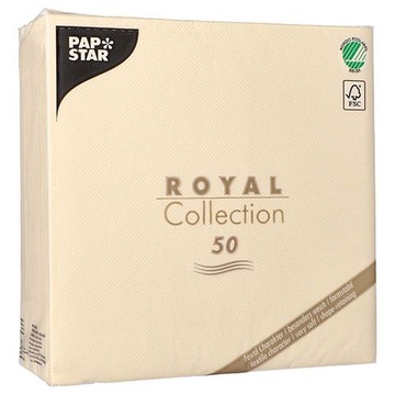 Serwetka gastronomiczna 40x40 Royal szampan 50szt