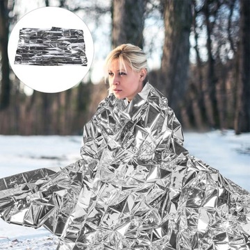 5 Pcs First Aid Blanket Hiking Outdoor Emergency Life-saving for Camping