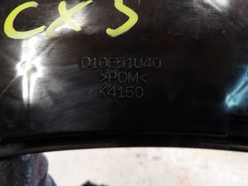 LEVÝ VÝZTUHA NÁRAZNÍKU ZADNÍHO MAZDA CX 3 D10E51U40