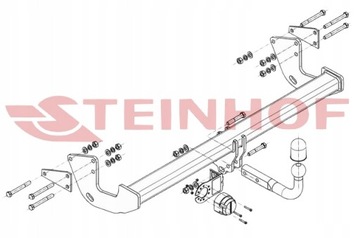 MERCEDES VITO3 III VIANO OD2014 447 ZAŘÍZENÍ(HÁK) TÁŽNÝ