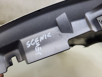 BLATNÍK LEVÝ PŘEDNÍ TED69 RENAULT SCENIC III STŘÍBRNY