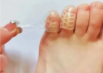 Силиконовый чехол на носок, устойчивый к истиранию, мягкий, дышащий.