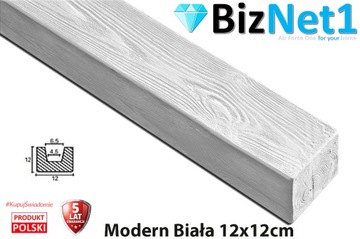 Belka Belki rustykalne dekoracyjna Modern 12x12 1M