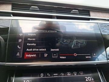 Audi A8 D5 Sedan Facelifting 3.0 50 TDI 286KM 2024 Audi A8 Webasto Night Vision Os skretna Masaz Dach szklany Asystenci 3.0, zdjęcie 31