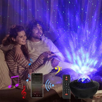 Звездный проектор Звездный светодиодный RGB ночник + пульт дистанционного управления