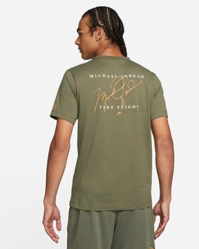 Koszulka męska Nike Air Jordan Flight Essentials DH8968-222 zielony r. XL