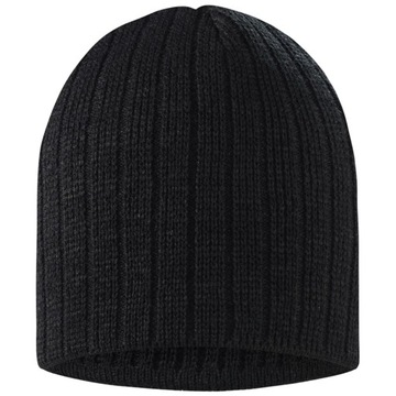 CZAPKA ZIMOWA CIEPŁA WYWIJANA BEANIE JHK CZERWONA