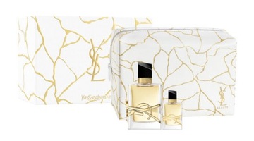 ZESTAW YVES SAINT LAURENT LIBRE 50ML + 7,5ML WODA PERFUMOWANA + KOSMETYCZKA