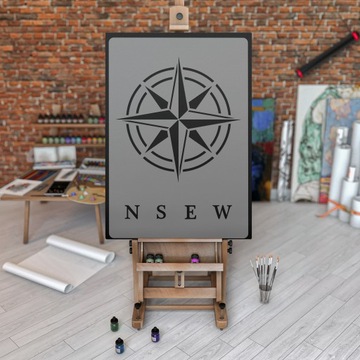 ШАБЛОН КАРТИНЫ, несколько // 65x95см // КОМПАС