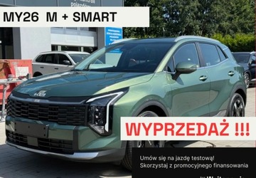 Kia Sportage V 2025 Kia Sportage MY2026 NOWY M pakiet SMART w kolorze EXPRIENCE GREEN 1.6