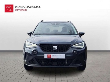 Seat Arona Crossover Facelifting 1.0 TSI 110KM 2022 Seat Arona serwis ASO 1.0TSI 110KM bezwypadkowy pakiety FullLink alufelgi, zdjęcie 7