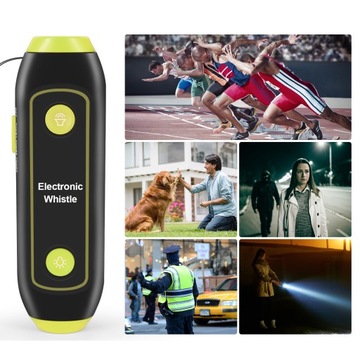 ЭЛЕКТРОННЫЙ СУДЕЙСКИЙ СВИСТОК С ФОНАРЕМ