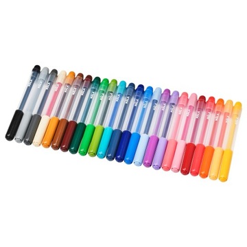 IKEA MALA cienki marker flamaster 24 kolory pisaki
