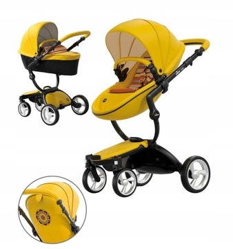 Wózek 2w1przod tyłem MIMA Xari Limited Yellow