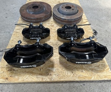 Zaciski hamulcowe tarcze czarne Brembo Dodge Durango 2021- SRT