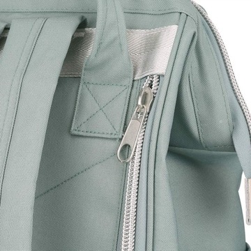 Рюкзак-самолет Himawari Sorrel HM1881 для ноутбука 13.3 USB сине-бежевый