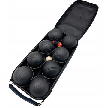 ИГРОВЫЕ ШАРИКИ 8 ШТ. BULE BOULE ПЕТАНК ЧЕРНЫЙ КРЫШКА ENERO PRO