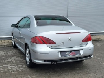 Peugeot 307 II Cabrio 2.0 HDi 16V FAP 136KM 2006 Peugeot 307 CC Skóra, Nawigacja, Komputer, zdjęcie 11